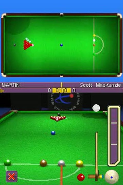World Snooker Championship Season 2007-08 : Début de partie