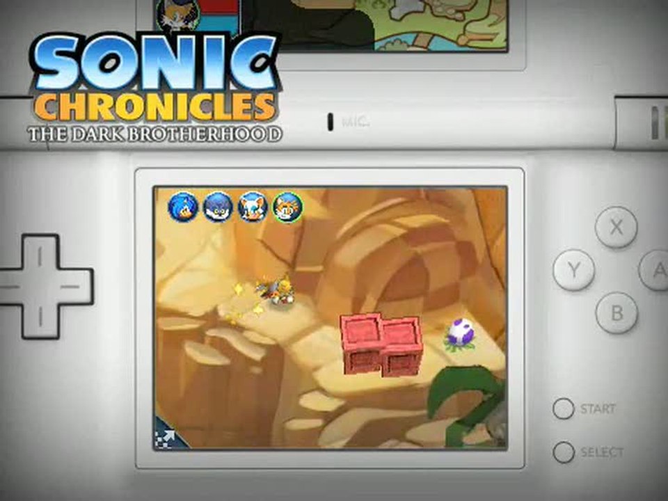 Sonic Chronicles : La Confrérie des Ténèbres : Environnements