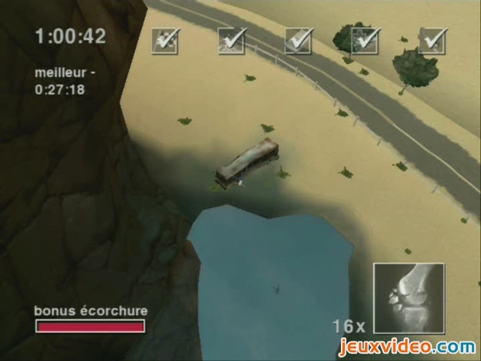 Jackass : The Game : A tomber par terre