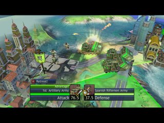 Civilization Revolution : Progression des unités