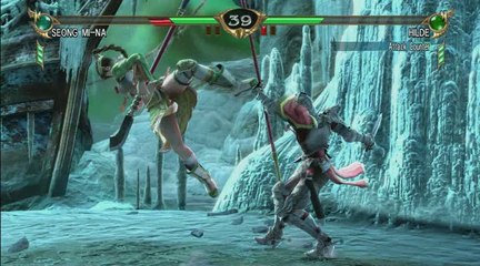 SoulCalibur IV : Mina vs Hilde
