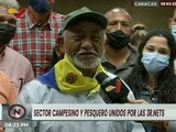 Campesinos y Pescadores se unen para fortalecer el motor productivo de Venezuela