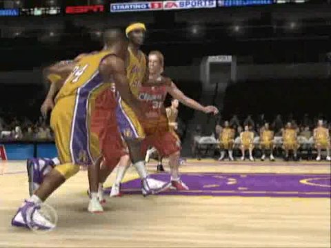 NBA Live 08 : Une série d'actions