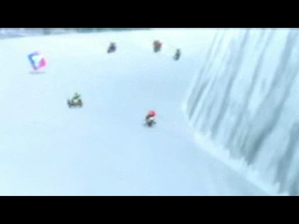 Mario Kart Wii : Circuit Sherbet Land (N64)