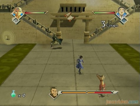 Avatar : Le Dernier Maître de l'Air : Le Royaume de la Terre en Feu : Fight contre un boss