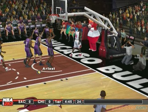 NBA 2K8 : Match partie rapide