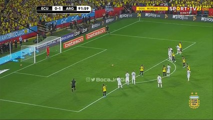 هدف الاكوادور