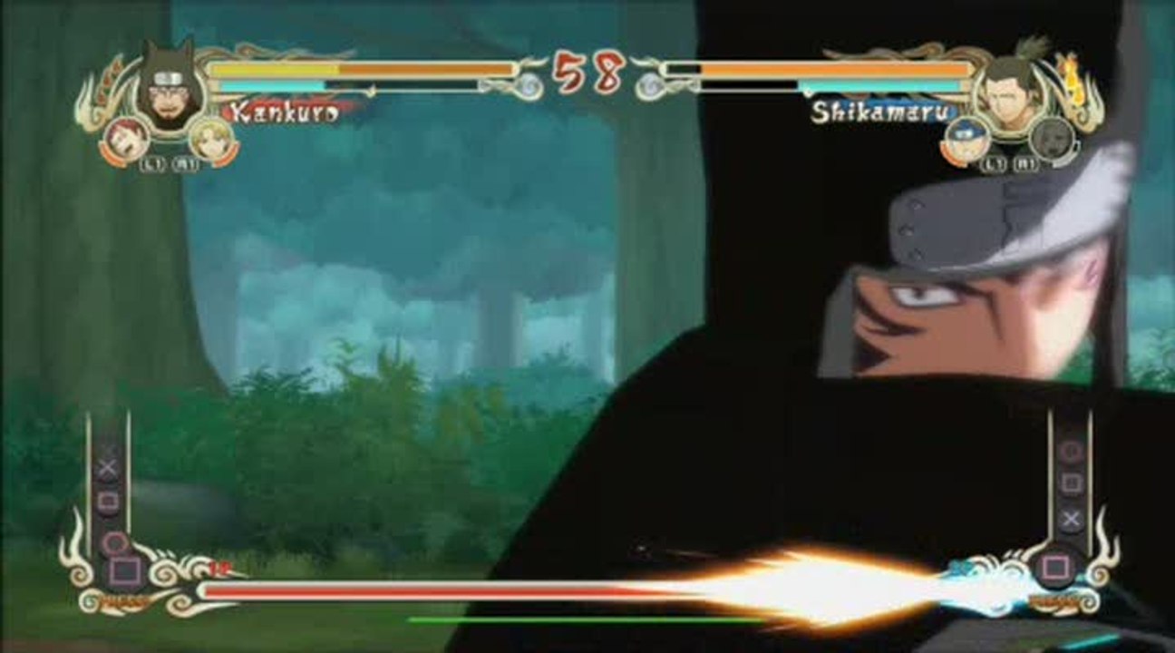 Naruto : Ultimate Ninja Storm : Shikamaru Vs Kankuro