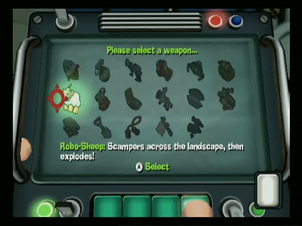 Worms : L'Odyssée Spatiale : Armes 3