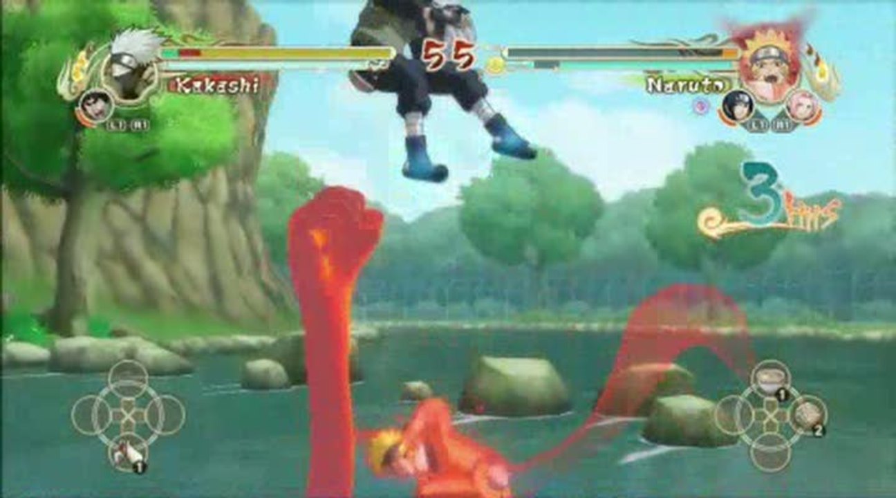 Naruto : Ultimate Ninja Storm : Naruto vs Kakashi 5