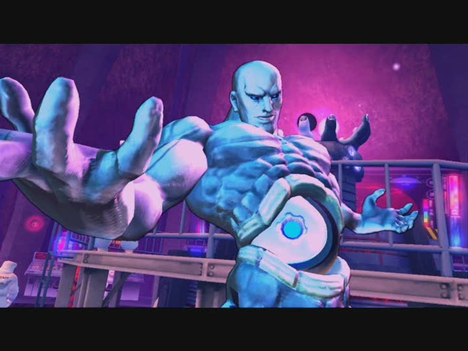 Street Fighter IV : Seth en action