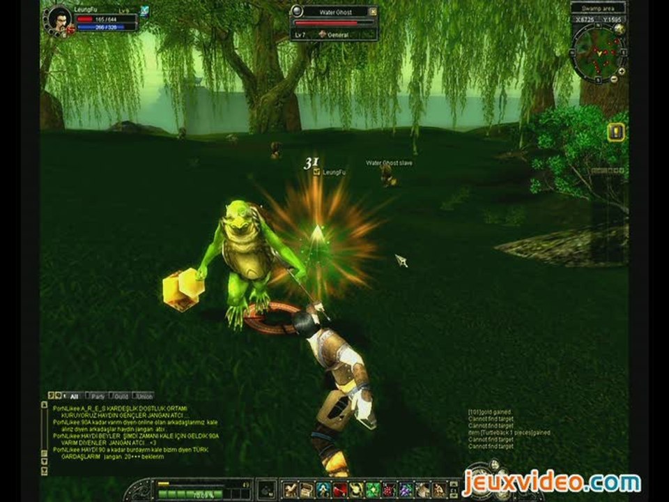 Silkroad Online : Dans les marécages