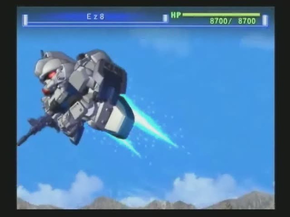 SD Gundam G Generation Spirits : Combat dans un...