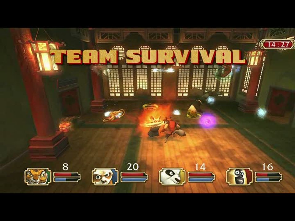 Kung Fu Panda : Le jeu : Multijoueur