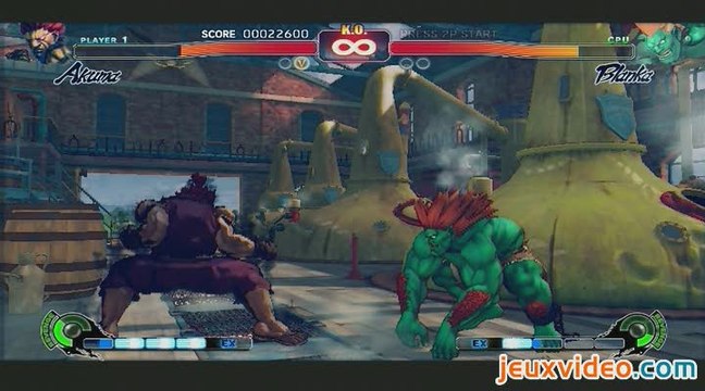 Street Fighter IV : Akuma vs Blanka