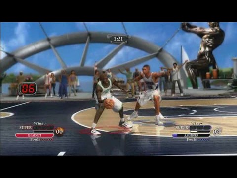 NBA Ballers : Chosen One : Entraînement : défense