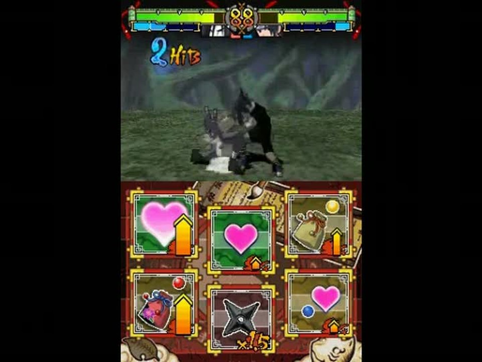 Naruto : Ninja Destiny - European Version : GDC 08 : Orochimaru VS Sasuke