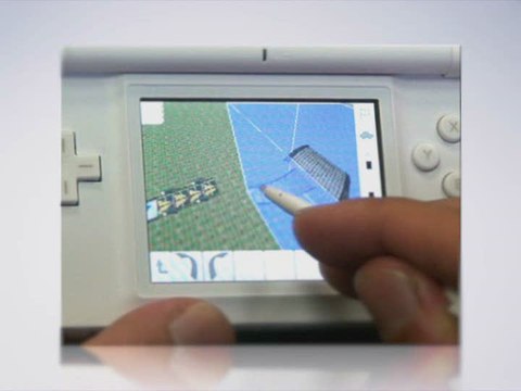 TrackMania DS : Trailer 2 : éditeur de circuits