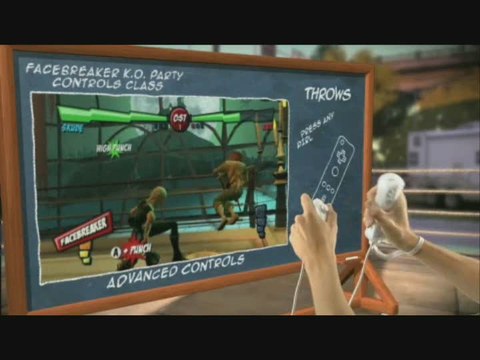 Facebreaker : K.O. Party : Commandes avancées