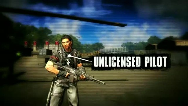 Just Cause 2 : Anatomie d'une cascade : largage de TukTuk