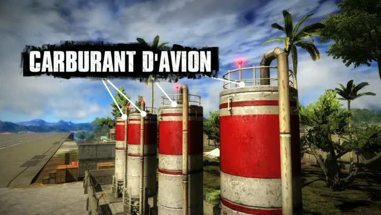 Just Cause 2 : Anatomie d'une cascade : Détruire les citernes de carburant
