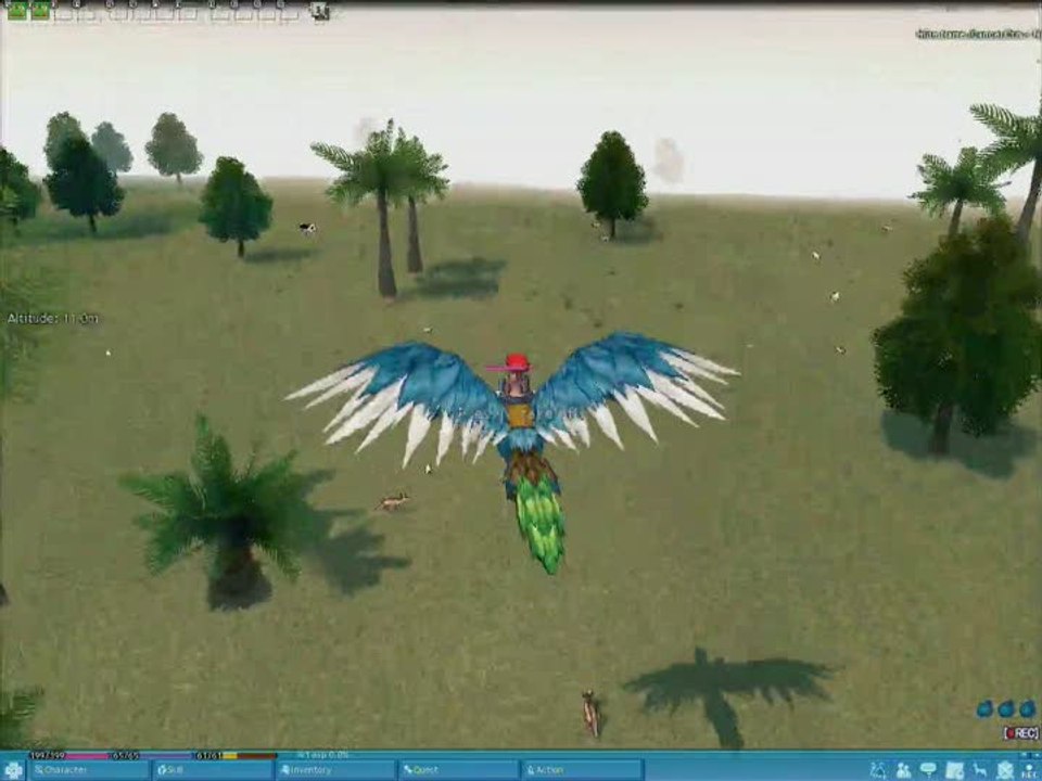 Mabinogi : Voyage à dos de Thunder Bird