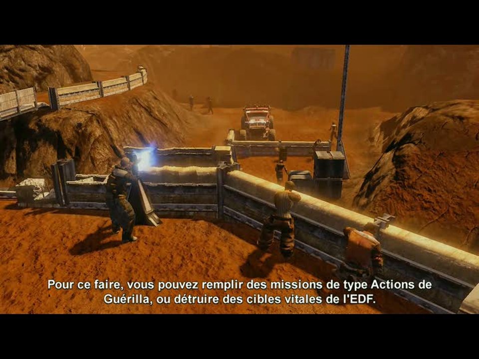 Red Faction : Guerrilla : Journal des développeurs - Scénario