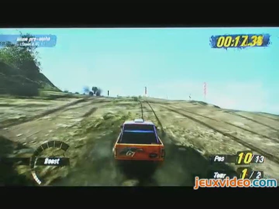 MotorStorm Pacific Rift : Course en pickup