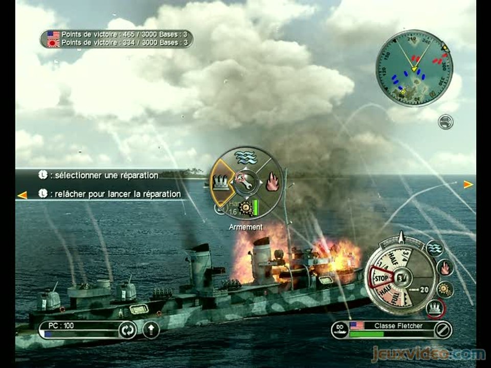 Battlestations : Pacific : Bataille navale