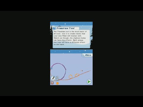 Line Rider : Création d'une piste de luge