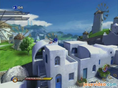 Sonic Unleashed : Phase de jour à Apotos