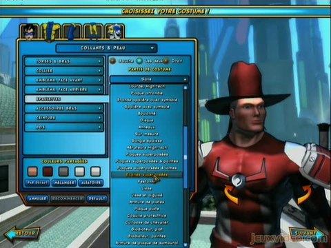 Champions Online : 1/4 : Création d'un super-héros