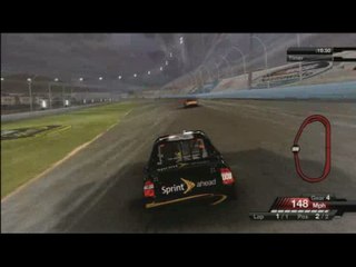 NASCAR 09 : Gameplay & menus