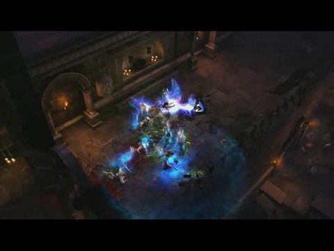 Diablo III : La sorcière en action