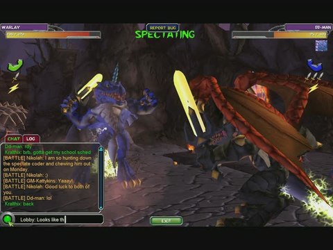 Freaky Creatures : Warlay Vs Dd-man