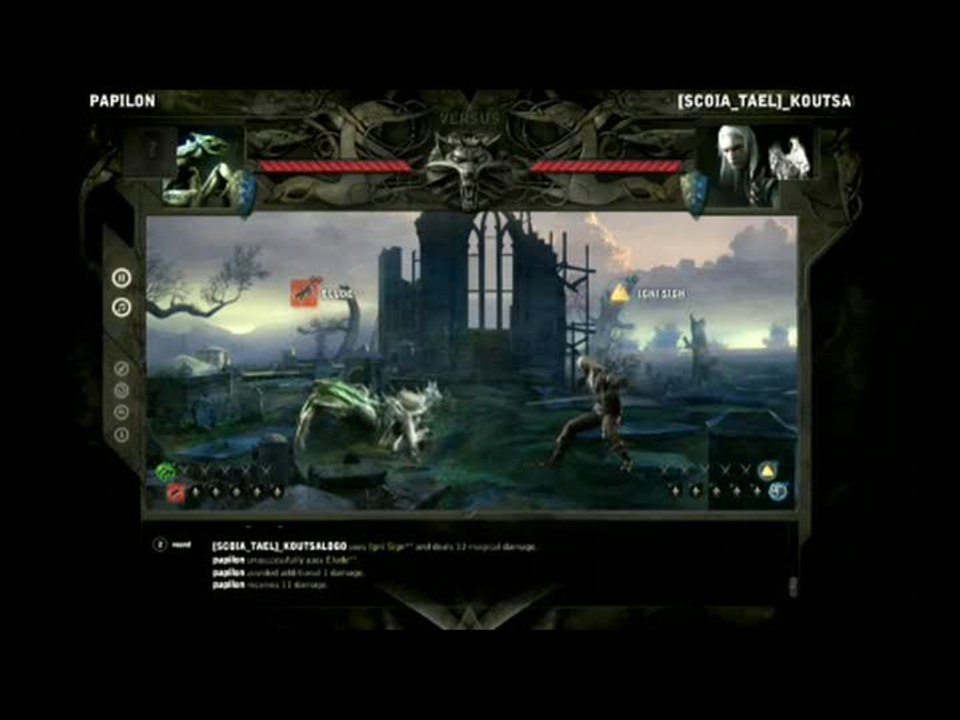 The Witcher : Versus : Première vidéo