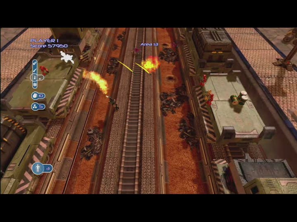 Assault Heroes 2 : Gameplay - course à pied