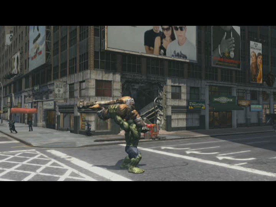 The Incredible Hulk : Gameplay
