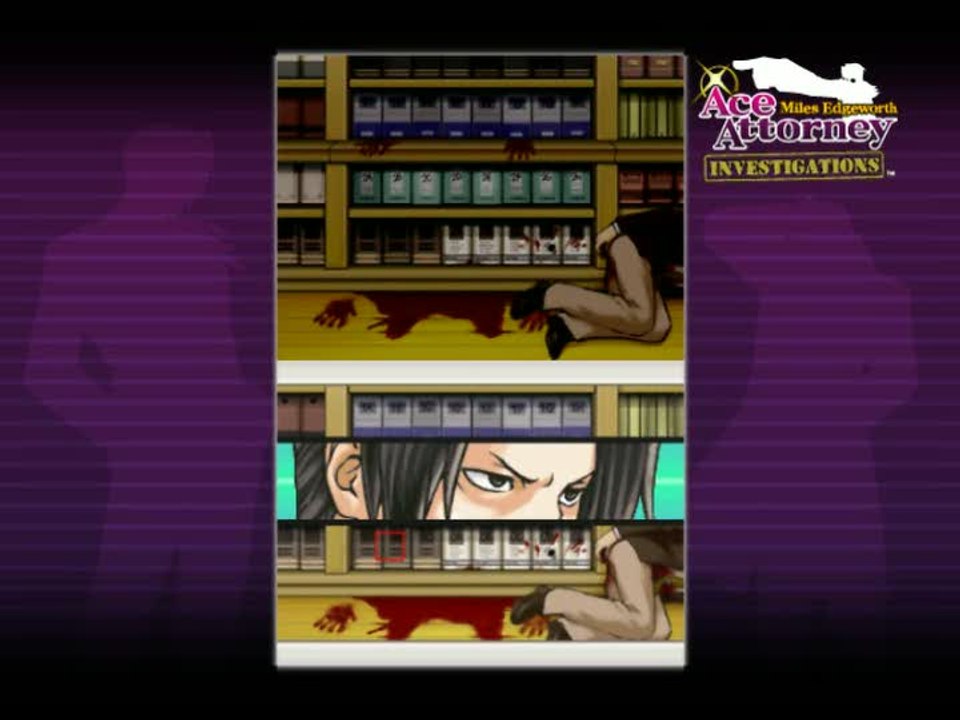 Ace Attorney Investigations : Miles Edgeworth : E3 2009 : Gameplay