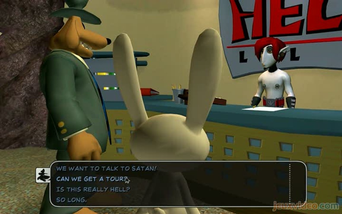 Sam & Max : Episode 205 : What's New Beelzebub ? : Découverte de l'Enfer (spoiler)