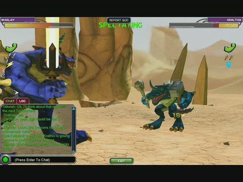 Freaky Creatures : Warlay Vs Kralthix