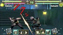 Naruto : Ultimate Ninja Heroes 2 : The Phantom Fortress : Kabuto vs Kakashi