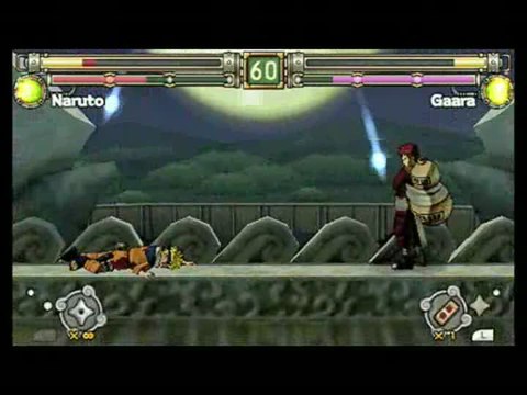 Naruto : Ultimate Ninja Heroes 2 : The Phantom Fortress : Naruto Vs Gaara
