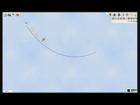 Line Rider 2 : Unbound : Obstacles pour luge