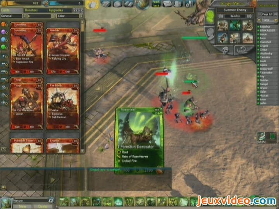 BattleForge : Construction d'un deck