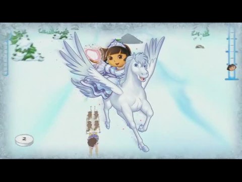Dora Sauve la Princesse des Neiges : E3 2008 : Dora se la joue princesse