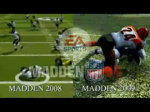 Madden NFL 09 : Comparaison 3