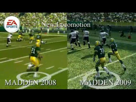Madden NFL 09 : Comparaison 2