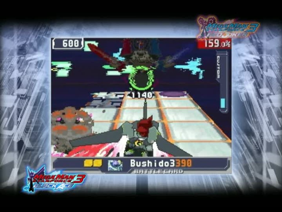 Mega Man Star Force 3 : Black Ace : Gameplay