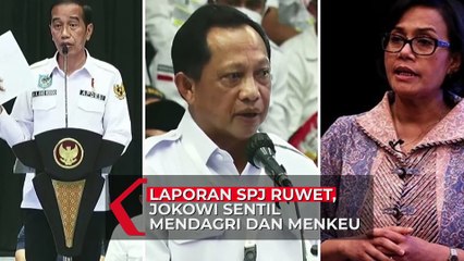Terima Keluhan Soal SPJ Ruwet, Jokowi Sentil Sri Mulyani dan Tito Karnavian!